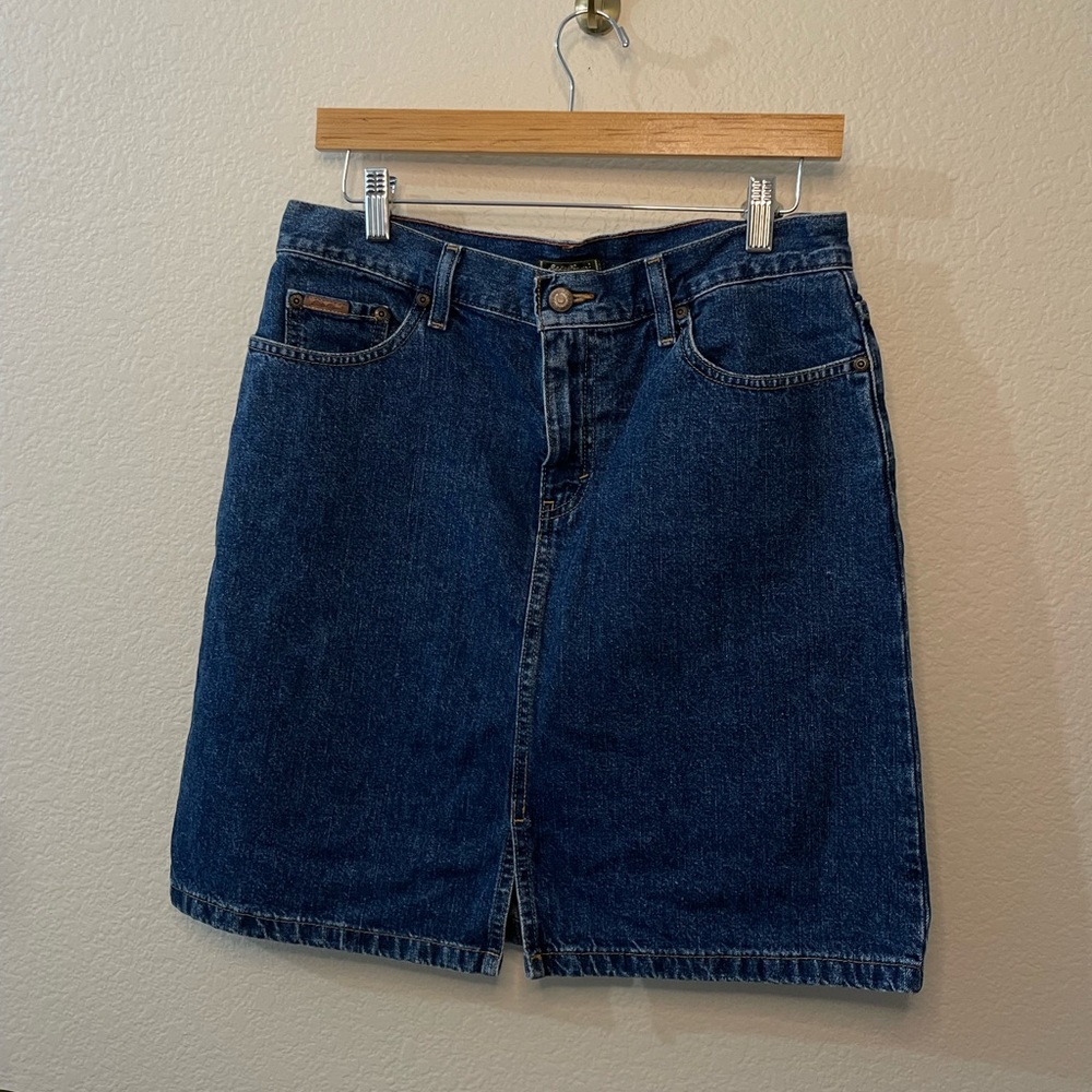 Eddie Bauer Vinatage Denim Skirt